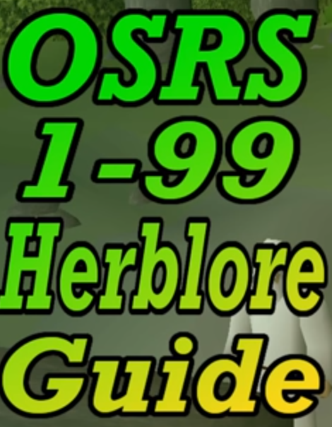 OSRS - 1-99 herblore guide.