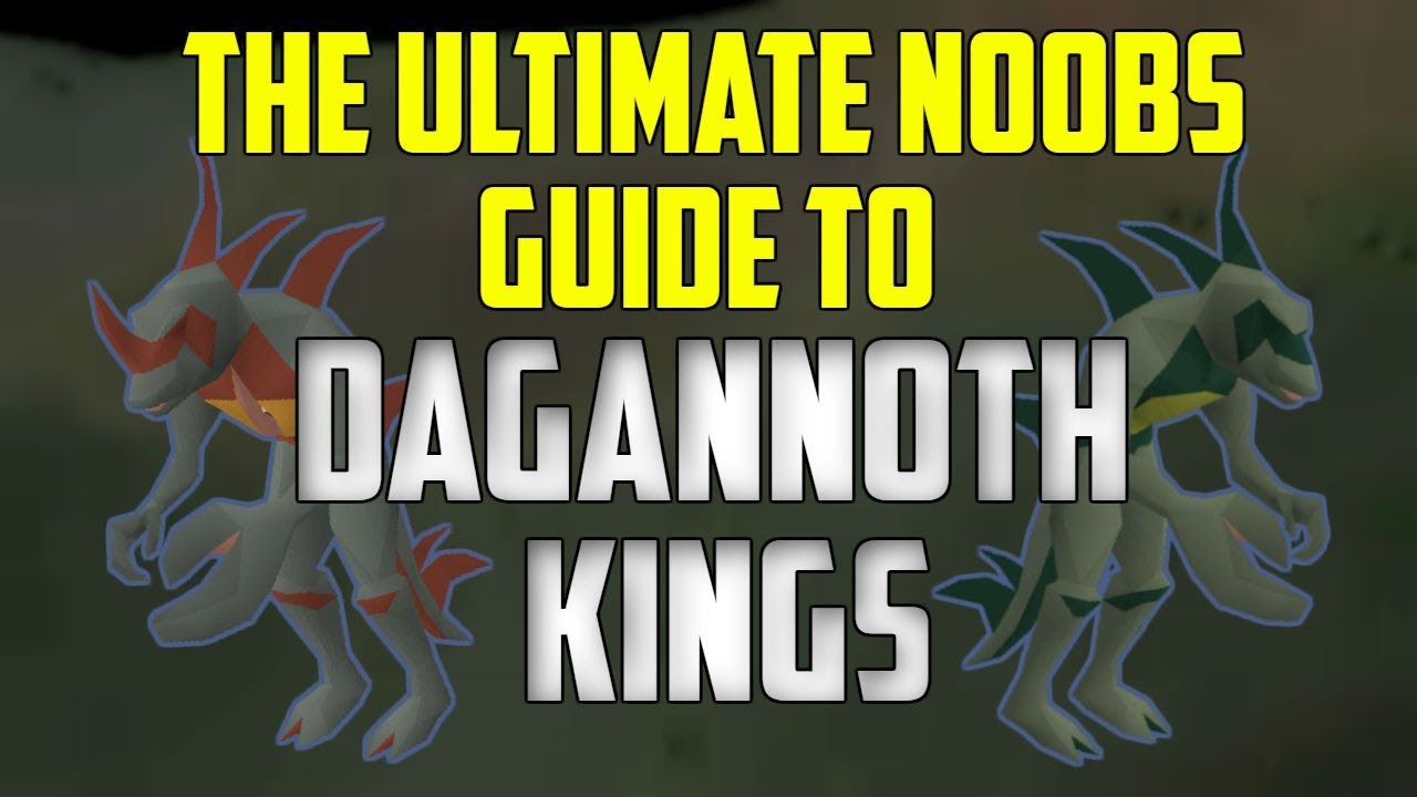 How to make money killing Dagannoth Kings!