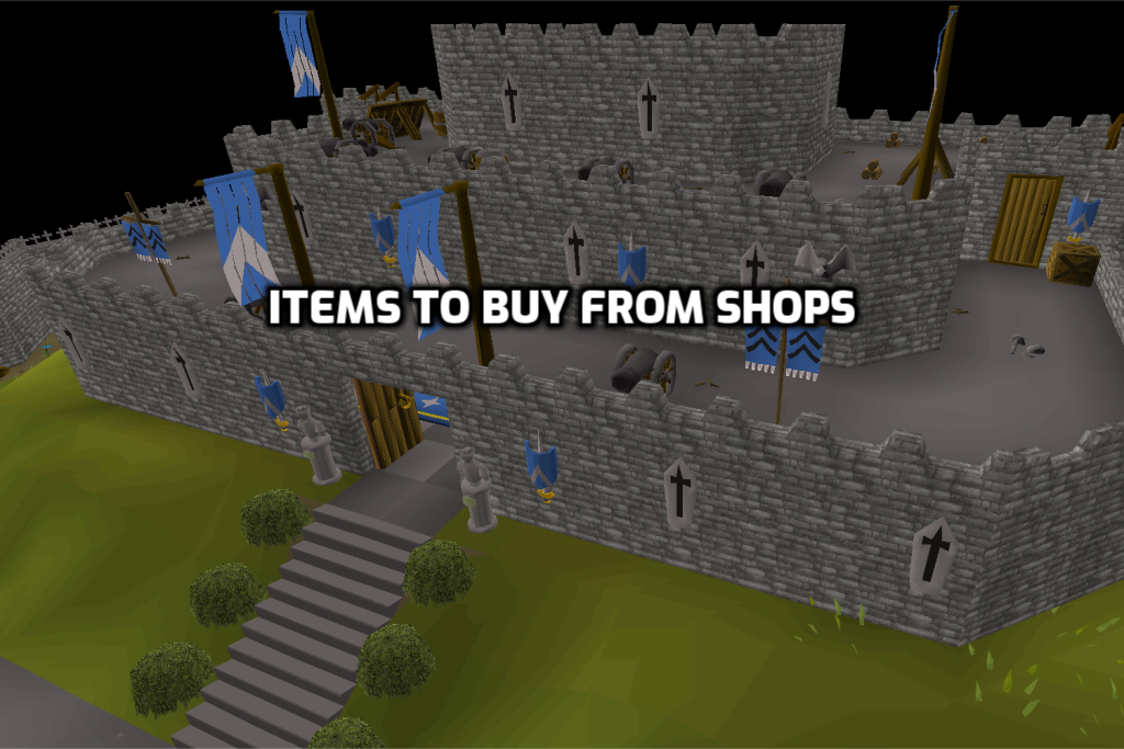 Items to buy from Shops