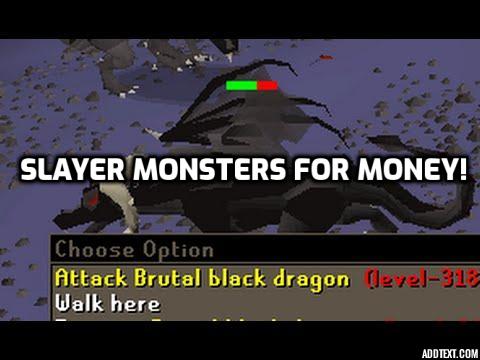 Slayer monsters for money